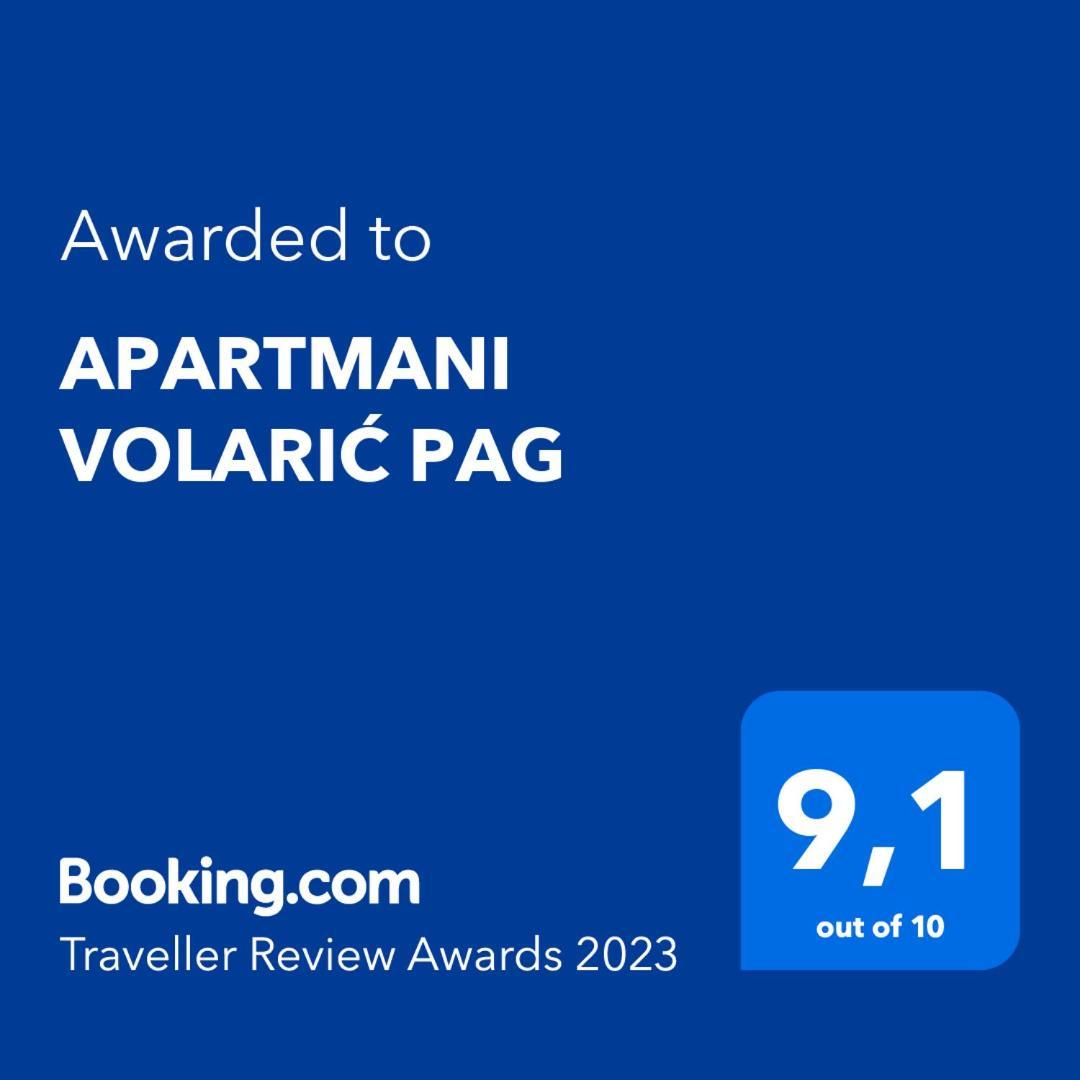 Apartmani Volaric Pag Pag Town Exteriör bild